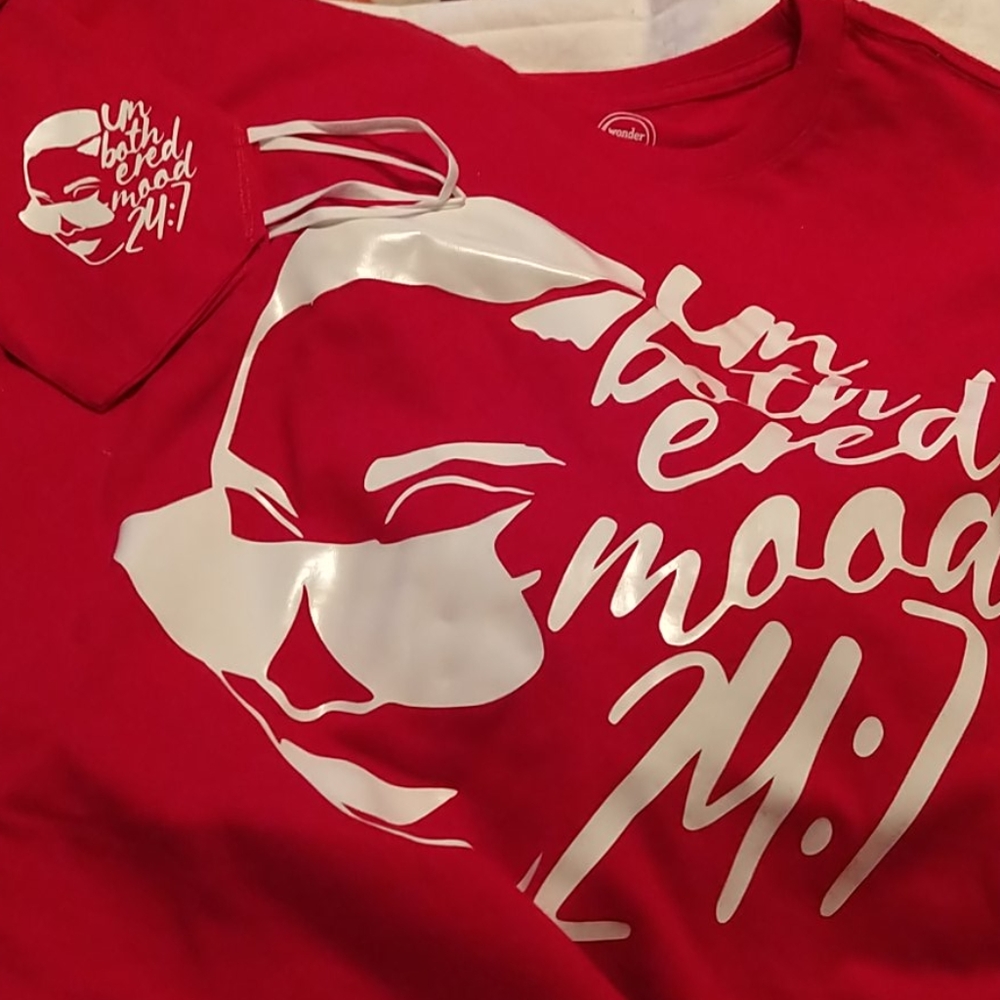 Face mask and T-shirt